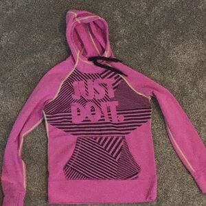 Nike Pink 'Just Do It' Women's Sweater